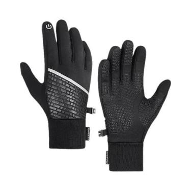 Imagem de Luvas De Inverno Com Tela Sensível Ao Toque, Impermeáveis, Antiderrapa