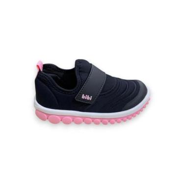 Imagem de Tênis Infantil Bibi Roller 2.0 Preto com Rosa, Preto, Iogurte, 29