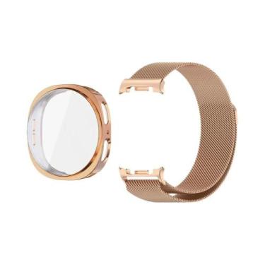 Imagem de Pulseira Magnética De Metal Para Samsung Galaxy Watch 8 40MM 44MM, Cap