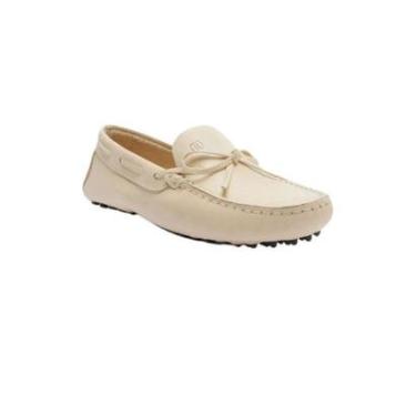 Imagem de Mocassim Arezzo Branco Sola Emborrachada Retrô-Feminino