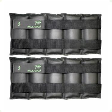 Imagem de Caneleira de Peso Kallango Emborrachada - 9 Kg - Kallango Fit