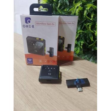Imagem de Microfone de Lapela Sem Fio Type-C ONEX MIC-2805