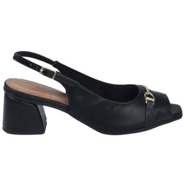 Imagem de Sandália Piccadilly Maxi 715023, Preto, 38