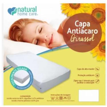 Imagem de Capa Protetora para Colchao Anti Acaro Girassol Natural Home Care Casa