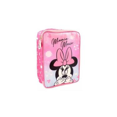 Imagem de Estojo Box Minnie Escolar Com Divisória - Dac