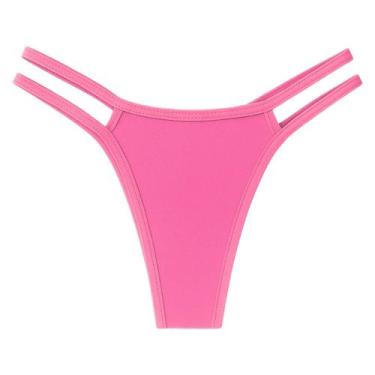 Imagem de Kit c/7 Unidades de Calcinha Fio Dental Lingerie Sexy Sensual Empina e