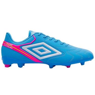 Imagem de Chuteira Campo Umbro Adamant Master Class Unissex Azul, 43