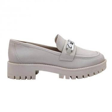 Imagem de Mocassim Feminino Via Marte Loafer 083-3006-04, Nude, 35