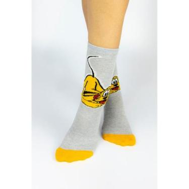 Imagem de Meia Cano Longo Disney T5111I Infantil Estampada Algodão T. 24/29 30/3