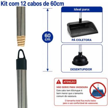 Imagem de Kit 12 Unidades Encapado Para Pazinha / Desentupidor CABO de Rosca Mad