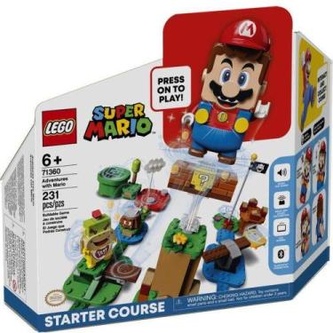 Imagem de LEGO Super Mario Fase 1 Aventuras de Mario 231 Peças 71360