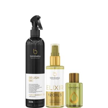 Imagem de Borabella Fluido Brush 300ml + Elixir 60ml + Óleo Argan 7ml