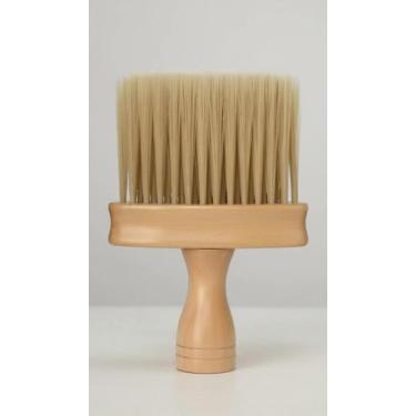 Imagem de Espanador Profissional Cabelo Madeira Nylon Bege - Congratulations Sto