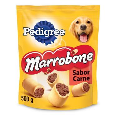 Imagem de Biscoito Pedigree Marrobone Carne Cães Adultos 500g