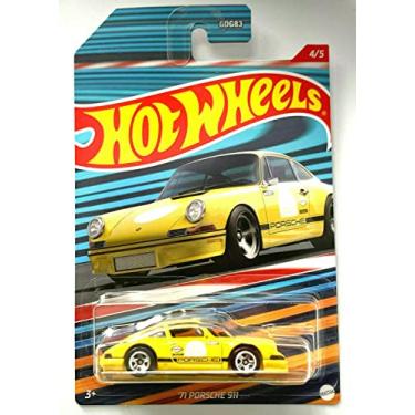 Imagem de DieCast Hot Wheels 71 Porsche 911 (Yellow) - 2022 Themed Exotics Series 4/5