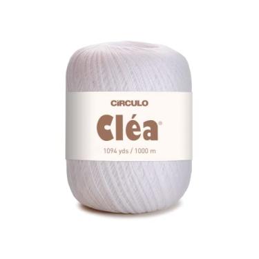 Imagem de Linha Cléa 1000 100% Algodão 1000mts.cor (Branco) - Circulo