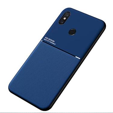 Imagem de Kepuch Mowen Case Capas Placa de Metal Embutida para Xiaomi Redmi Note 5/Note 5 Pro - Azul