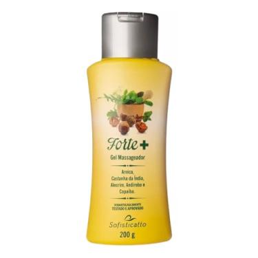 Imagem de Sofisticatto Gel Massageador Extra Forte + Arnica, Castanha da Índia, Alecrim, Andiroba e Copaíba 200g para Dores Musculares e Fisioterapia