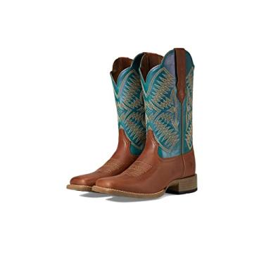 Imagem de Ariat Bota feminina Odessa Stretchfit Western, Amêndoa Roca, 35