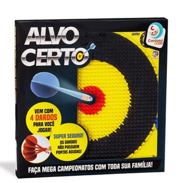 Imagem de Jogo Alvo Certo Com Quatro Dardos Cardoso Toys