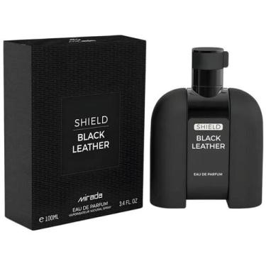 Imagem de Perfume Masculino Mirada Shield Preta Couro Edp 100ml