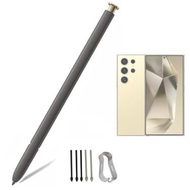 Imagem de SLAUNT Galaxy S24 Ultra 5G S Pen (Sem Bluetooth) Pontas de substituição para caneta S Pen compatíveis com Galaxy S24 Ultra 5G SM-S928U S928W S928W S928 Caneta de toque de substituição + 5