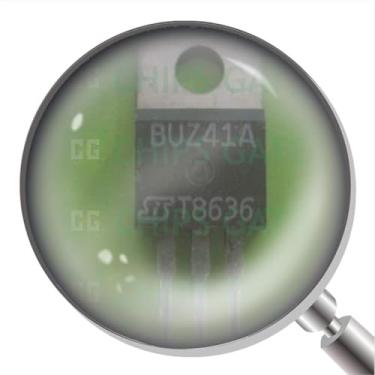 Imagem de BUZ41A 3Pcs BUZ41A To-220 Powerline: Rp30-S_De - 2:1 BUZ41A