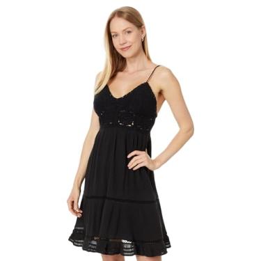 Imagem de Lucky Brand Vestido feminino Dream Crochet, Meteorito, GG