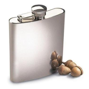 Imagem de Porta Bebida Whisky Vodka Rum De Bolso 240ml Inox - cantil