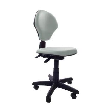 Imagem de Mocho Odontologico Concha Back BP - Maiart, Cinza