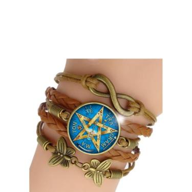 Imagem de Pulseira Feminina Tetragrammaton YHWH Ajustável - RECANTO ASTRAL