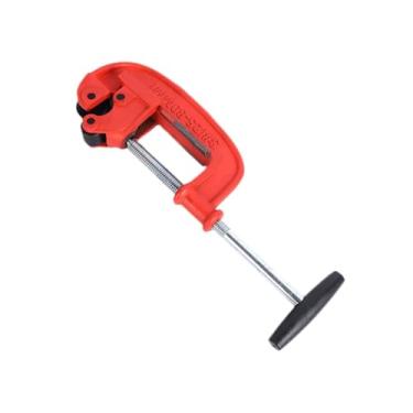 Imagem de Gralara Ferramenta de corte de tubos Cortador de tubos de aço profissional, resistente, para tubos de cobre Tubo galvanizado Tubo de ferro, 3 Inch