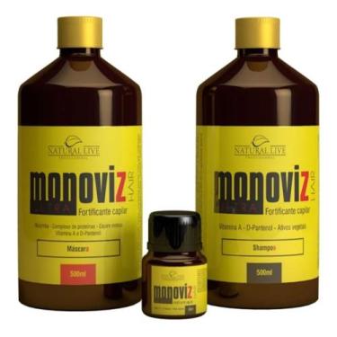 Imagem de Kit Monoviz fortificante Capilar  - Nataurallive