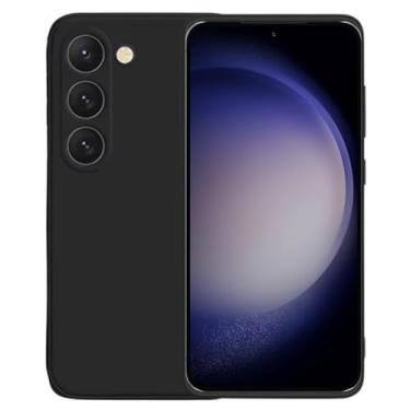 Imagem de Capinha Premium Aveludada Compatível Samsung Galaxy S23 Capa Preta