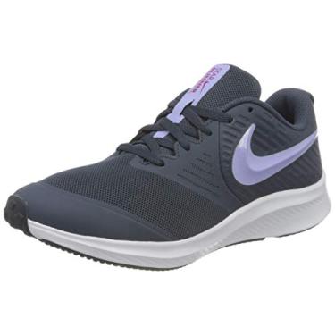 Imagem de Nike Kids Star Runner 2 (GS) Sneaker (Thunder Blue/Purple Pulse, 1.5)