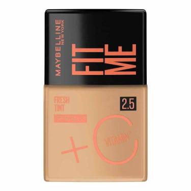 Imagem de Base Líquida Maybelline NY Fit Me Fresh Tint FPS50, COR 2.5