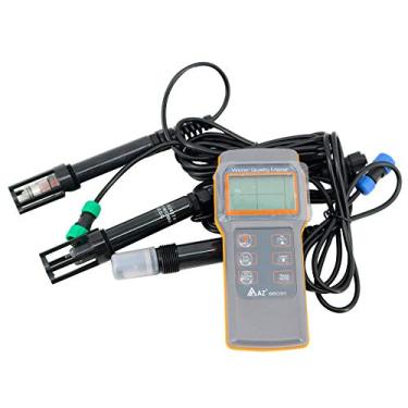 Imagem de Graigar AZ86031 Medidor multifuncional de qualidade da água, testador de oxigênio dissolvido, medidor de pH e condutividade, medidor de temperatura tudo em 1