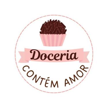 Imagem de 200 Adesivos Personalizados 4x4 Com Recorte Confeitaria Doces 01 - Can