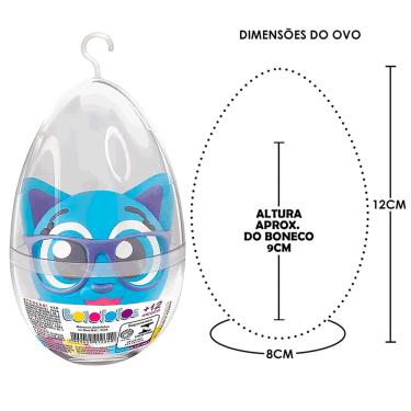 Imagem de Boneco Turma dos Bolofofos Sophie no Ovo de Páscoa 12cm