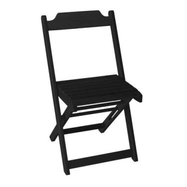 Imagem de Cadeira Dobrável em Madeira Maciça - Móveis Brasil