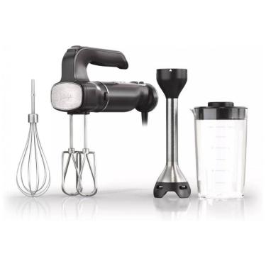 Imagem de Batedeira de Mão e Mixer de Imersão com Acewssórios, Ninja CI101, 110V 750W, Preto