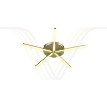 Imagem de Plafon de Led Petry Estrela Perfil Linear Sobrepor 24W - Luzes do Vale