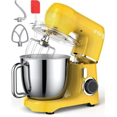 Imagem de Mini Batedeira Planetária Angel de 10 Velocidades - 5,2L - Aço Inoxidá