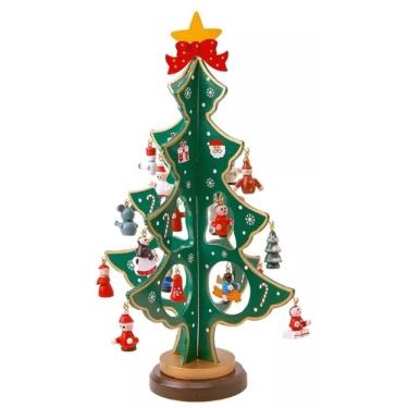 Imagem de Árvore De Natal Escritório Enfeite Mesa Natalino Pinheiro