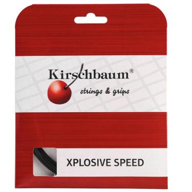 Imagem de Corda Kirschbaum Xplosive Speed 1.18mm Set Individual Preto