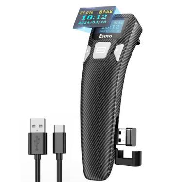 Imagem de Leitor de código de barras Bluetooth Eyoyo Mini 1D e 2D QR Code