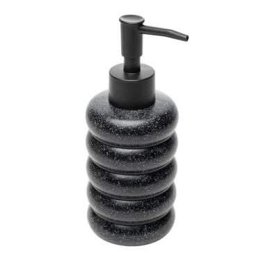 Imagem de LYOR - Porta Sabonete Líquido Elipse 280ml Preto Cerâmica