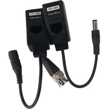 Imagem de Conversor Transmissor Video Balun Passivo Hd Camera - Ballune