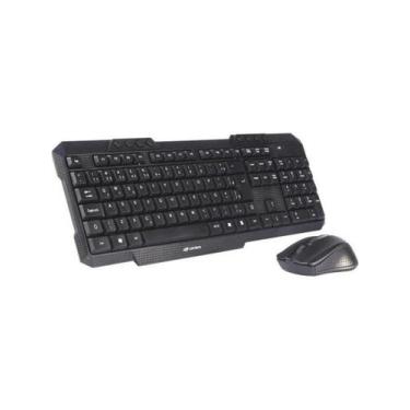 Imagem de Kit Teclado e Mouse C3tech K-W10 Sem Fio Preto