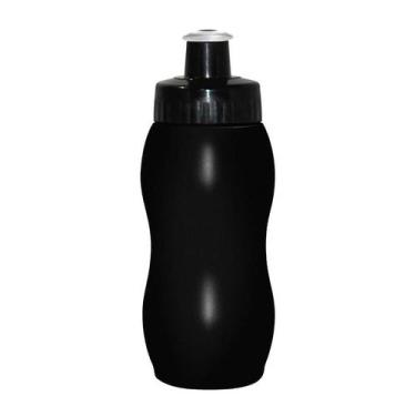 Imagem de Kit 20 Squeezes Wave 250Ml Preto Plástico Premium - Bb Store
